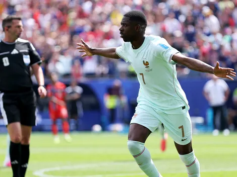 Dembélé se junta a Mbappé e Fontaine na história da França