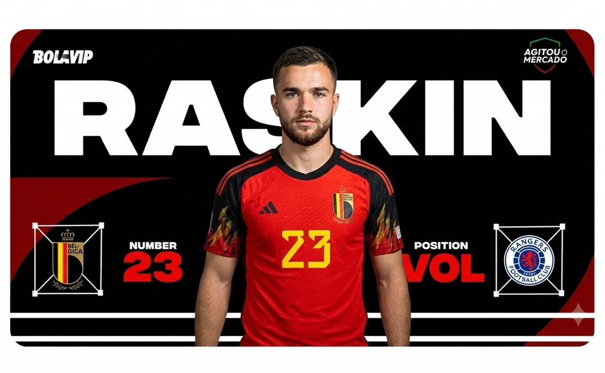 Agitou o mercado: Raskin brilha com assistência em Nova Zelândia x Bélgica e custa R$ 70 milhões