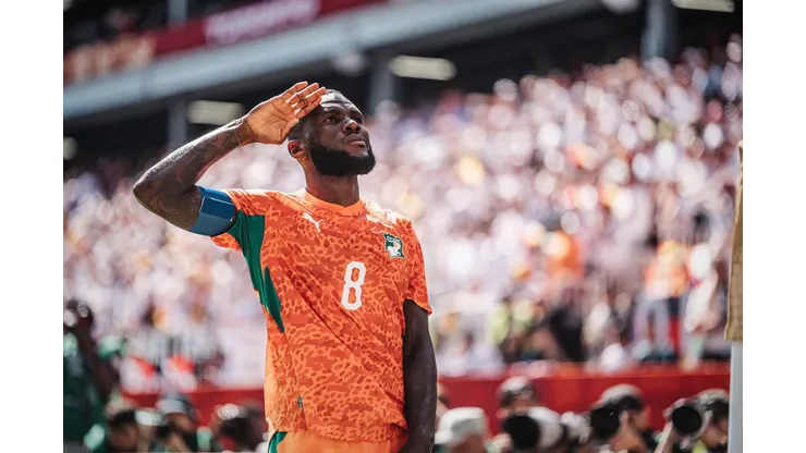 Franck Kessie, da Costa do Marfim | Crédito: Action Plus Sports Images / Alamy Stock Photo