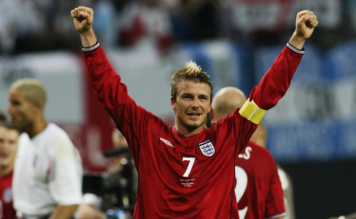 David Beckham marcou época pela Inglaterra e deixou legado inesquecível nas Copas do Mundo FIFA