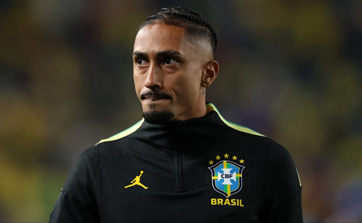 Fora contra o Japão, Raphinha dá sequência na recuperação na Seleção Brasileira
