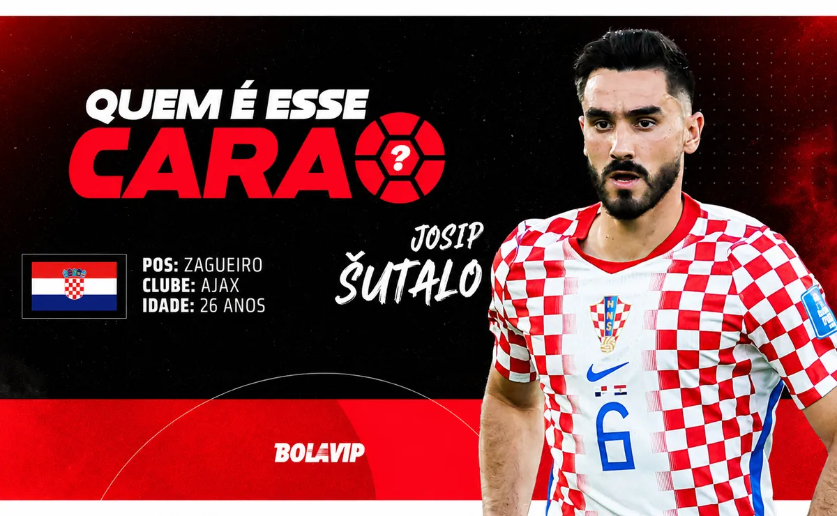 Quem é esse cara? Josip Šutalo faz parte da nova geração croata na Copa do Mundo