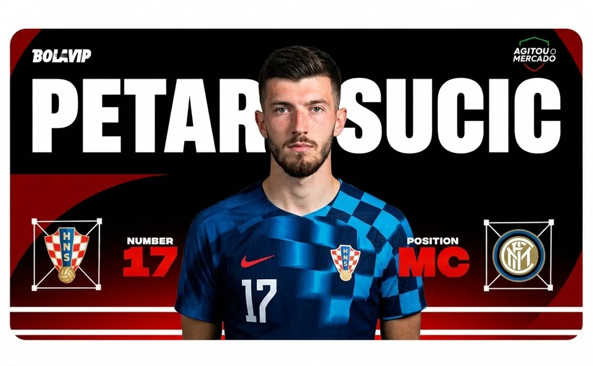 Agitou o mercado: Petar Sučić brilha com gol em Croácia x Gana e custa R$ 236 milhões