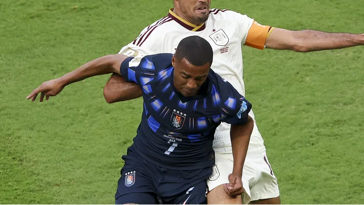 De la Cruz, atuando pela seleção uruguaia (Foto: Luke Hales/Getty Images)