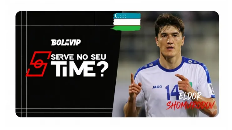 Eldor Shomurodov desponta como um ótimo cenotravante para o futebol brasileiro Foto: Francois Nel/Getty Images