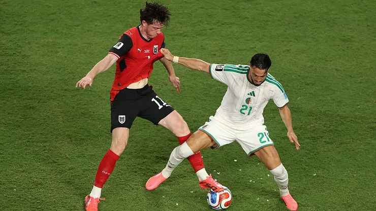 Argélia x Áustria: Grupo J – Copa do Mundo da FIFA 2026. (Photo by Francois Nel/Getty Images)