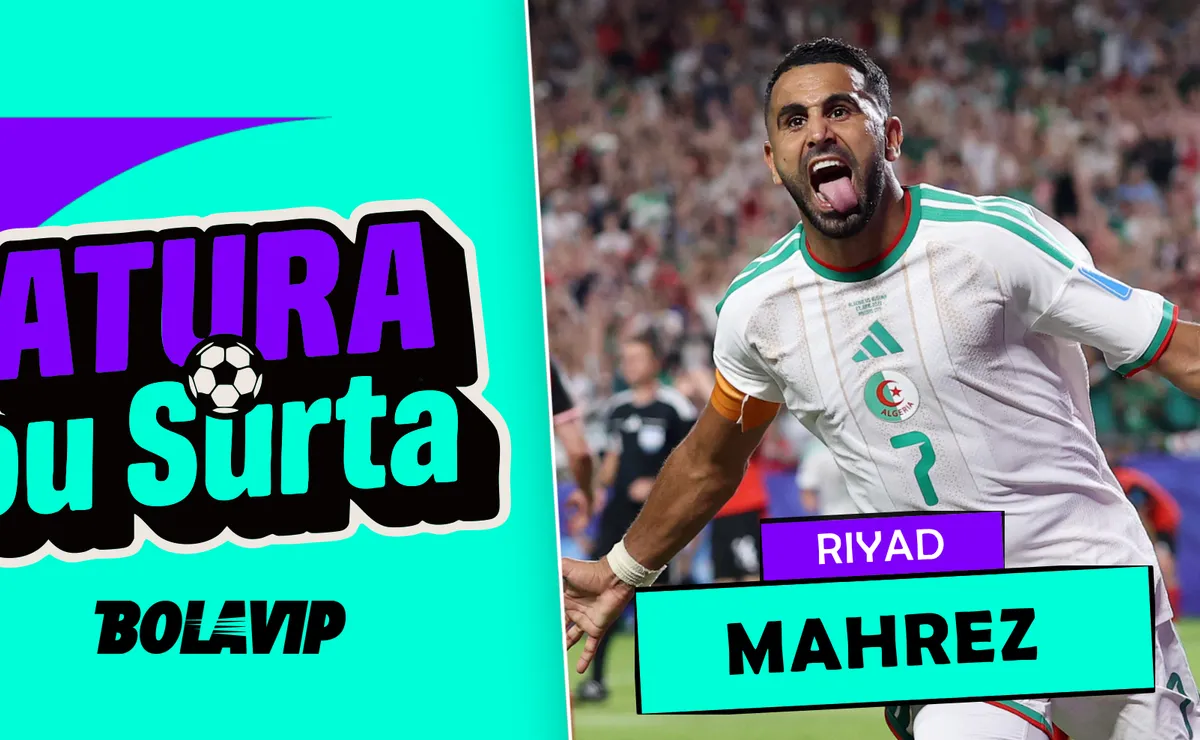 Atura ou surta: Riyad Mahrez lidera Argélia contra a Áustria e faz história na Copa do Mundo