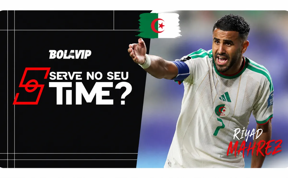 Serve no seu time? Mahrez custa R$ 29 milhões e surge como oportunidade no mercado