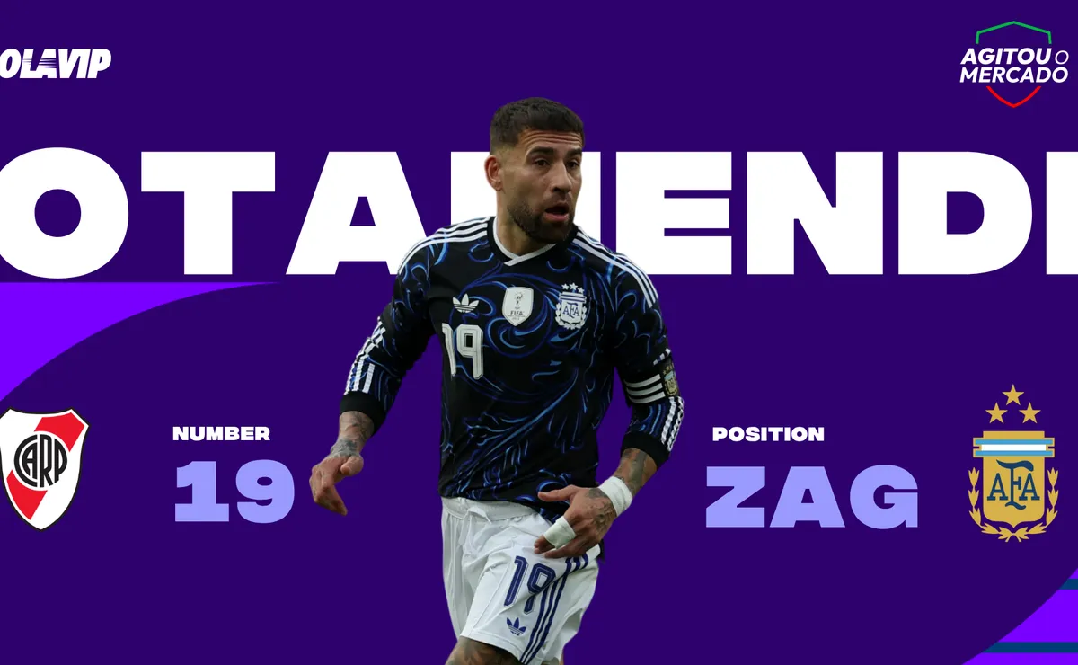 Agitou o mercado: Otamendi lidera defesa da Argentina contra a Jordânia na Copa do Mundo