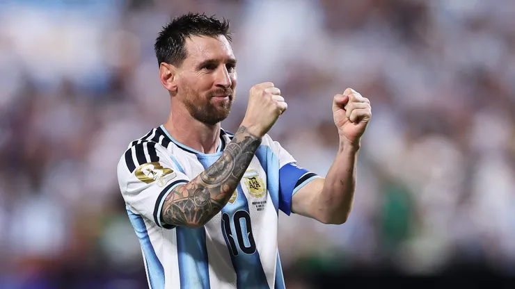 Messi é o artilheiro da Copa do Mundo.