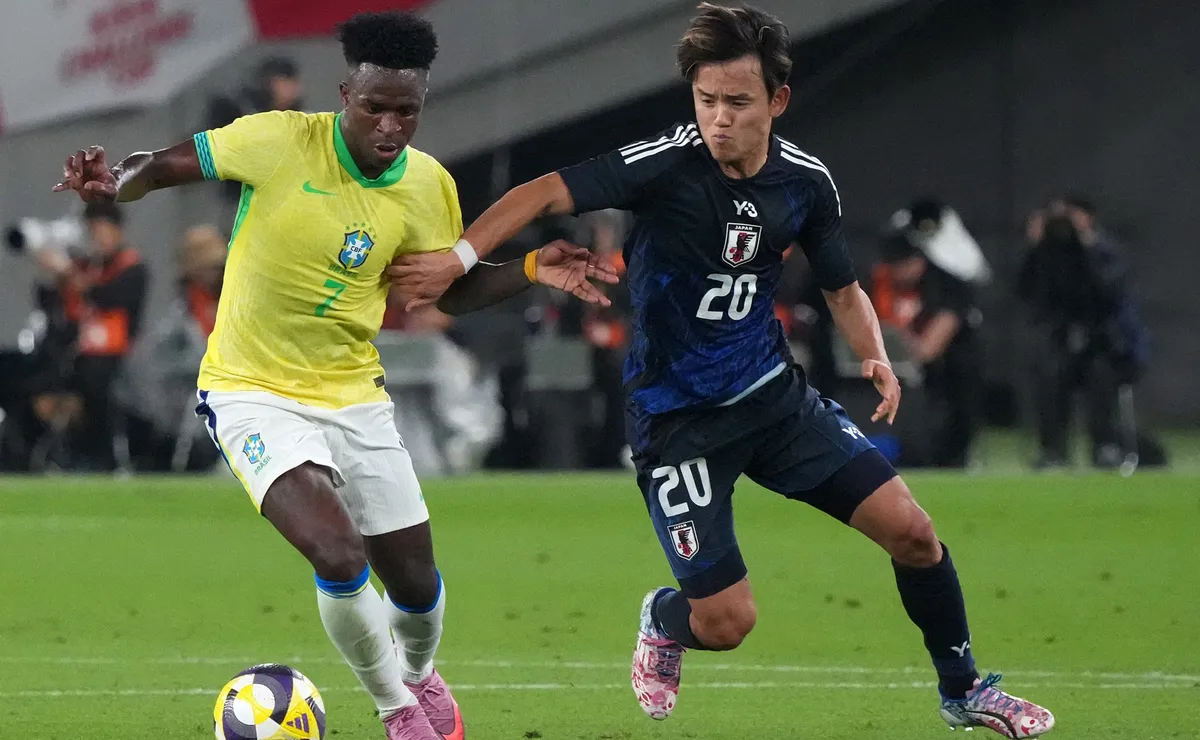 Brasil x Japão: Inteligência Artificial indica jogo tranquilo e vitória brasileira