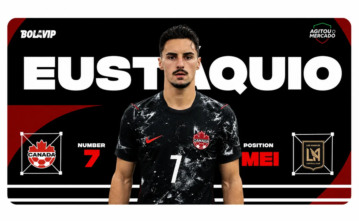 Agitou o mercado: Stephen Eustáquio é o herói do Canadá contra a África do Sul pela Copa do Mundo