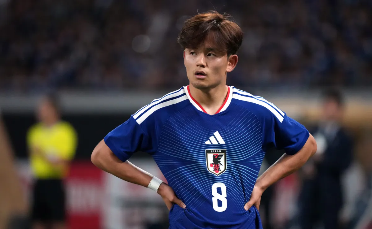 Hajime Moriyasu confirma ausência de Takefusa Kubo em Brasil x Japão