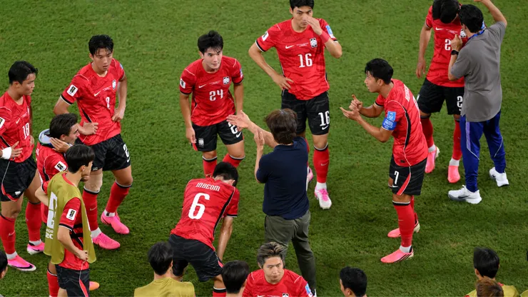 Presidente da Coreia do Sul se revolta com eliminação precoce. Foto: David Ramos/Getty Images