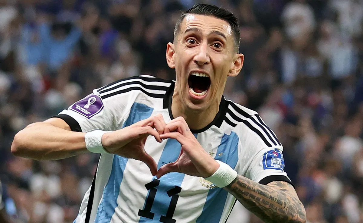 Ángel Di María brilhou em finais e marcou época pela Argentina na história da Copa do Mundo