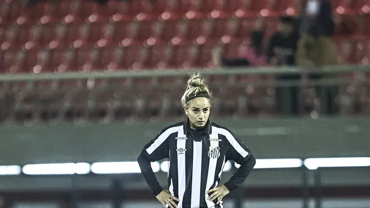 Thaisinha fala sobre vestir a camisa 10 do Peixe - Foto: Reinaldo Campos/Santos F.C