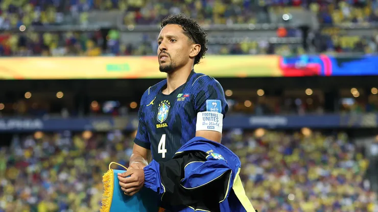 Marquinhos lidera o sistema defensivo brasileiro - Foto: Dan Mullan/Getty Images