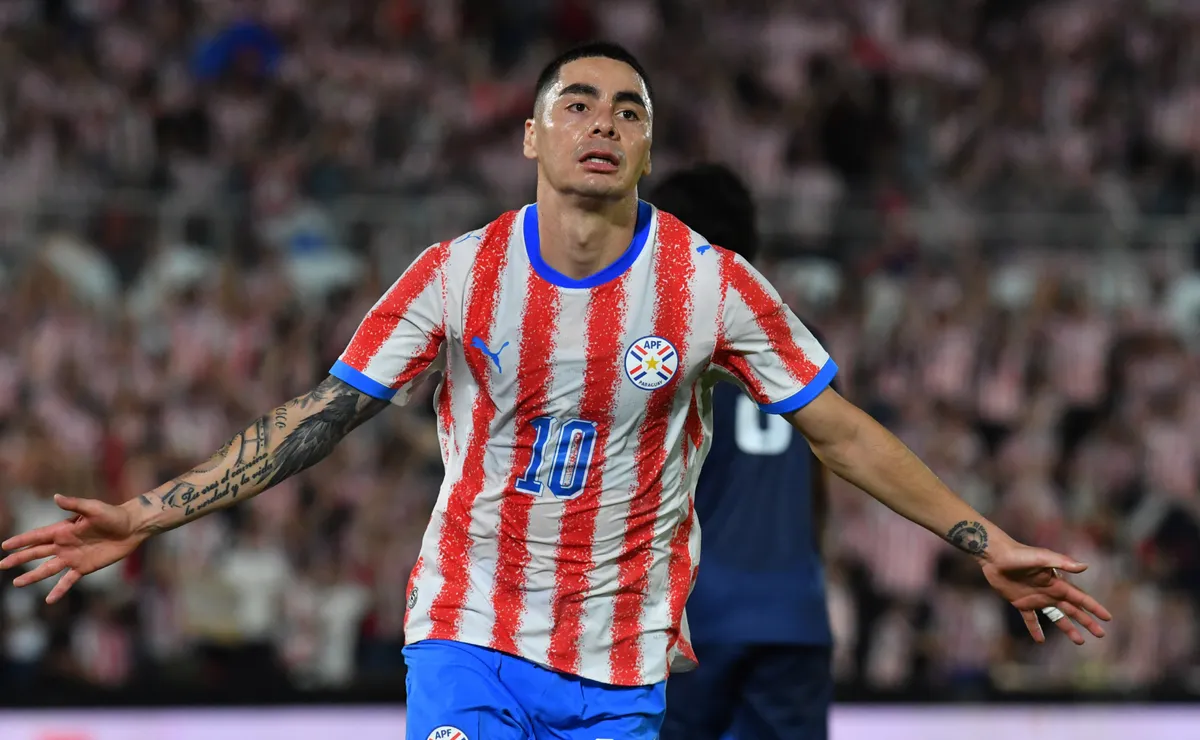 Escalação do Paraguai: Miguel Almirón reforça time contra a Alemanha na Copa do Mundo