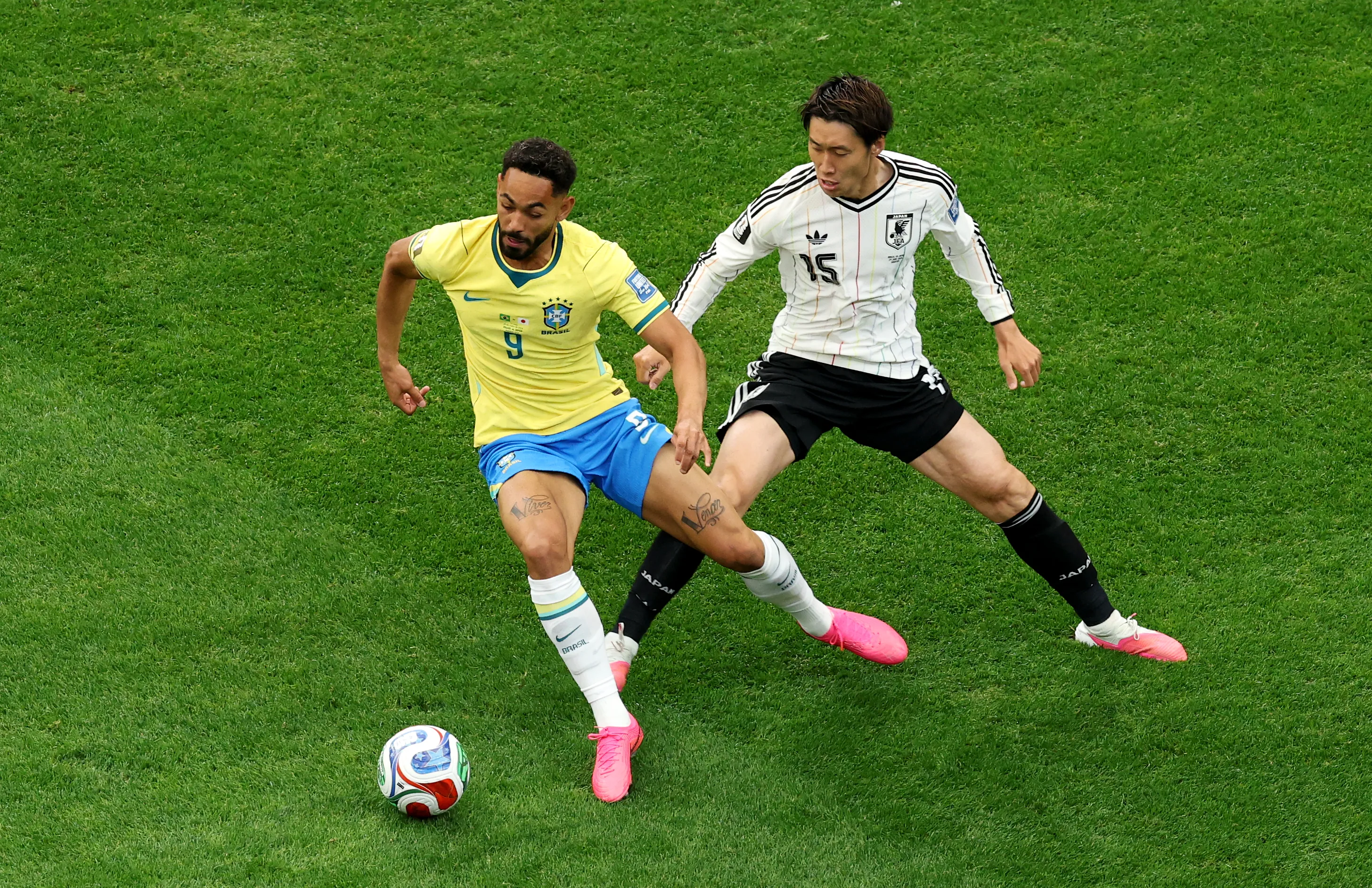 Brasil x Japão. (Photo by Molly Darlington/Getty Images)