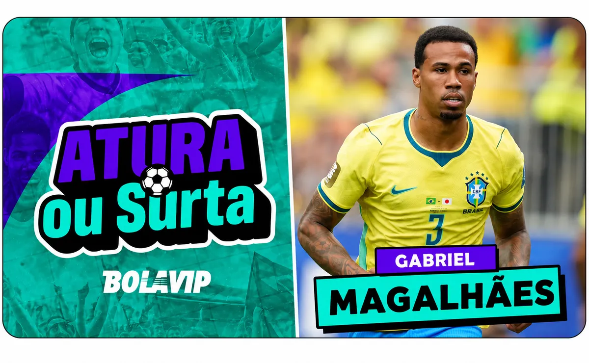 Atura ou surta: Gabriel Magalhães cala críticos e iguala recorde de Dunga de 32 anos atrás