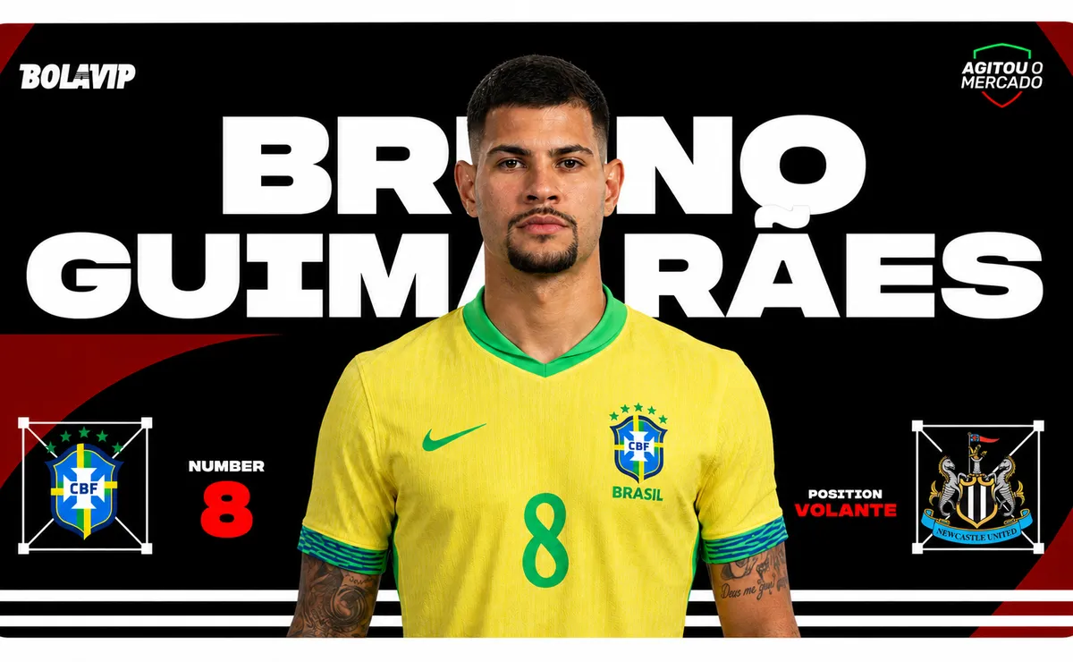 Bruno Guimarães dá passe decisivo em Brasil x Japão e pode agitar o mercado após a Copa