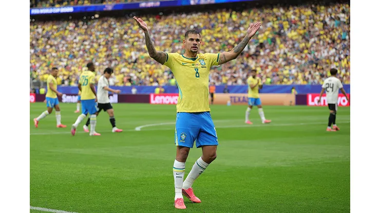 Bruno Guimarães é o líder de assistências na Copa do Mundo. Foto: Alex Slitz/Getty Images