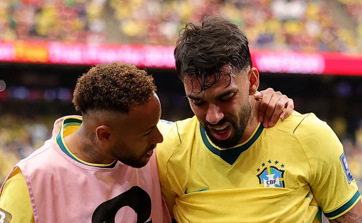 Lesão de Lucas Paquetá gera cautela na Seleção Brasileira e Flamengo monitora situação