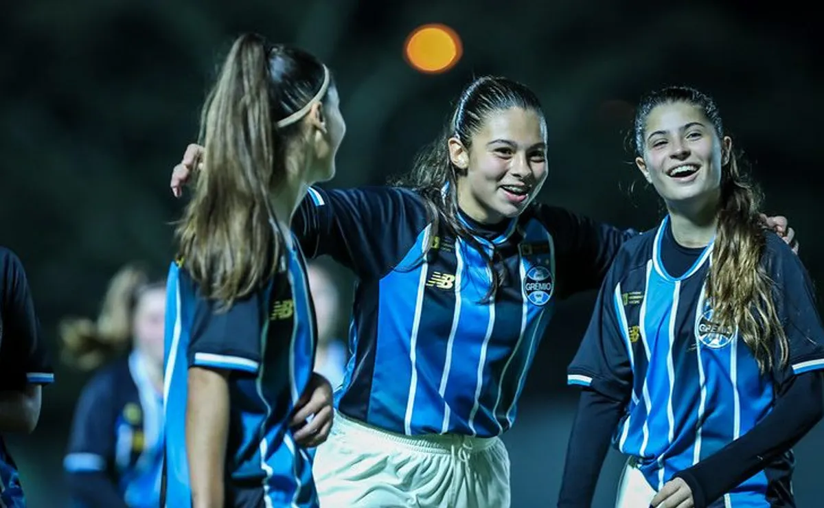 Grêmio bate Criciúma e segue na briga pela classificação no Brasileirão Feminino Sub-17