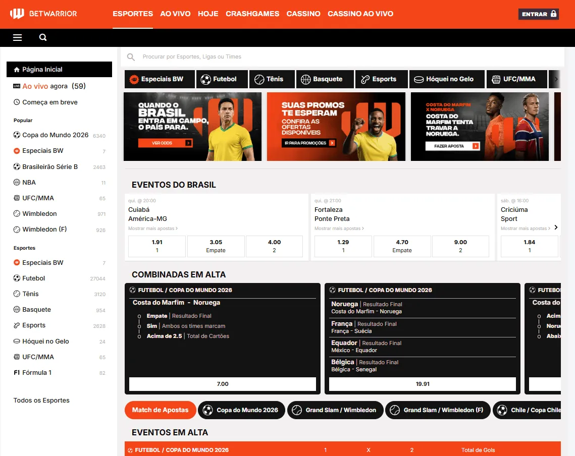 site betwarrior bet