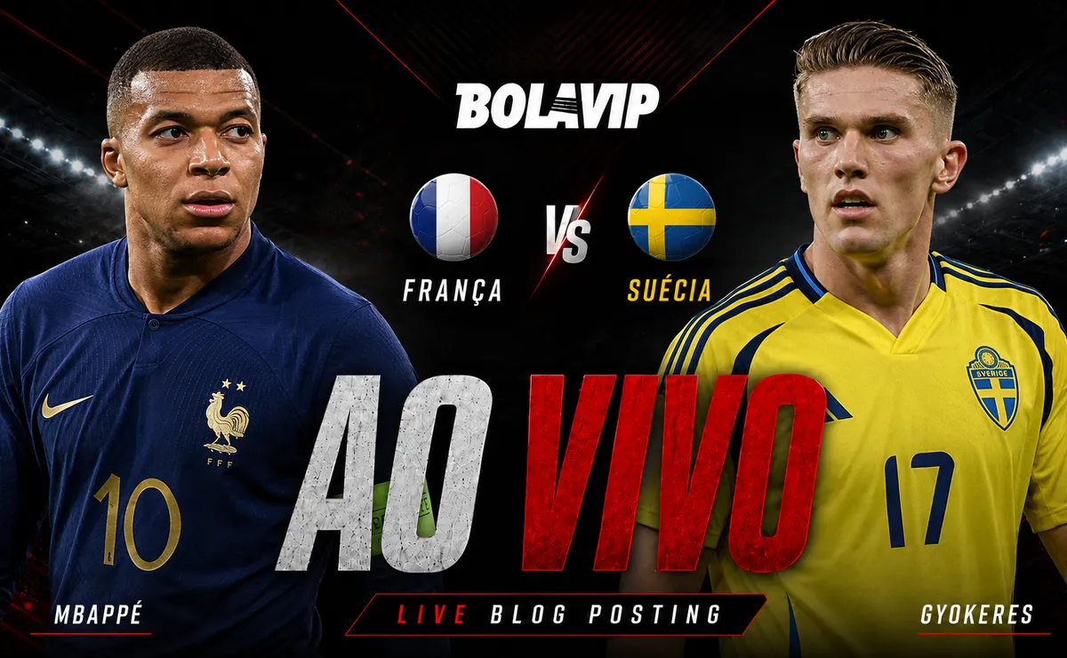Ao Vivo | França x Suécia: acompanhe o primeiro tempo de graça | Copa do Mundo 2026