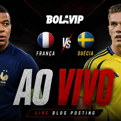 1ºT AO VIVO: FRA 0 X 0 SUE