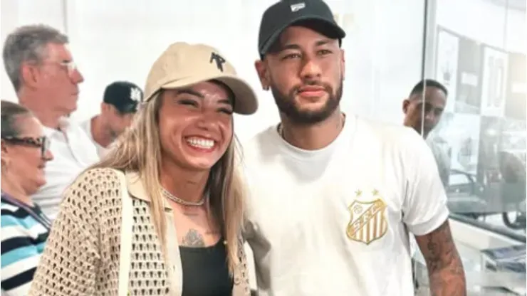 Thaisinha em registro com Neymar - Foto: Divulgação Instagram/@thaisinhaduarte