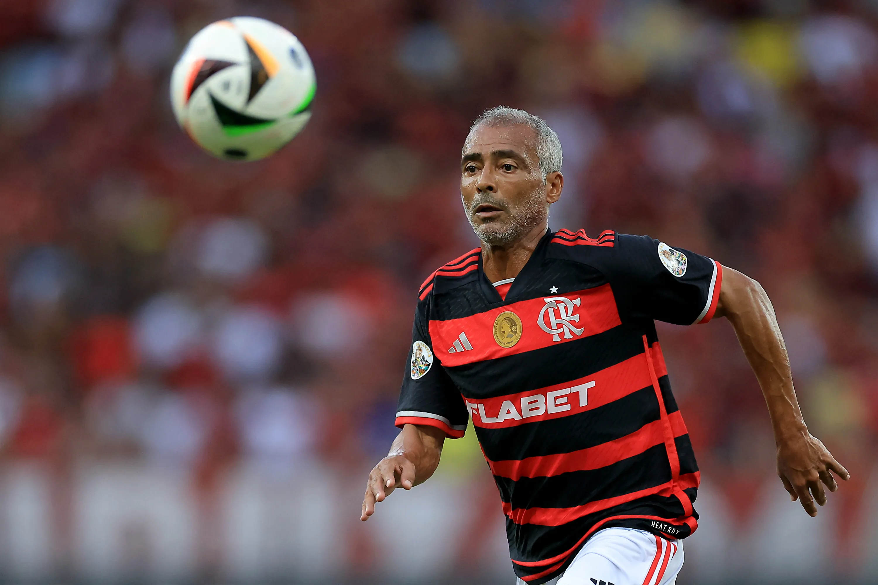 Romário. Foto: Buda Mendes/Getty Images