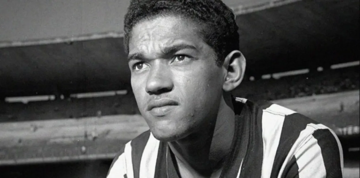 Garrincha. Foto: Reprodução/Botafogo