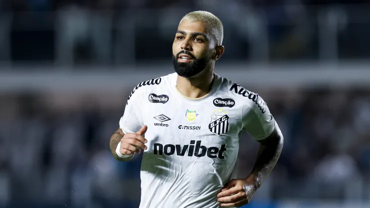 Gabigol é o artilheiro do Santos em 2026 - Foto: Ricardo Moreira/Getty Images
