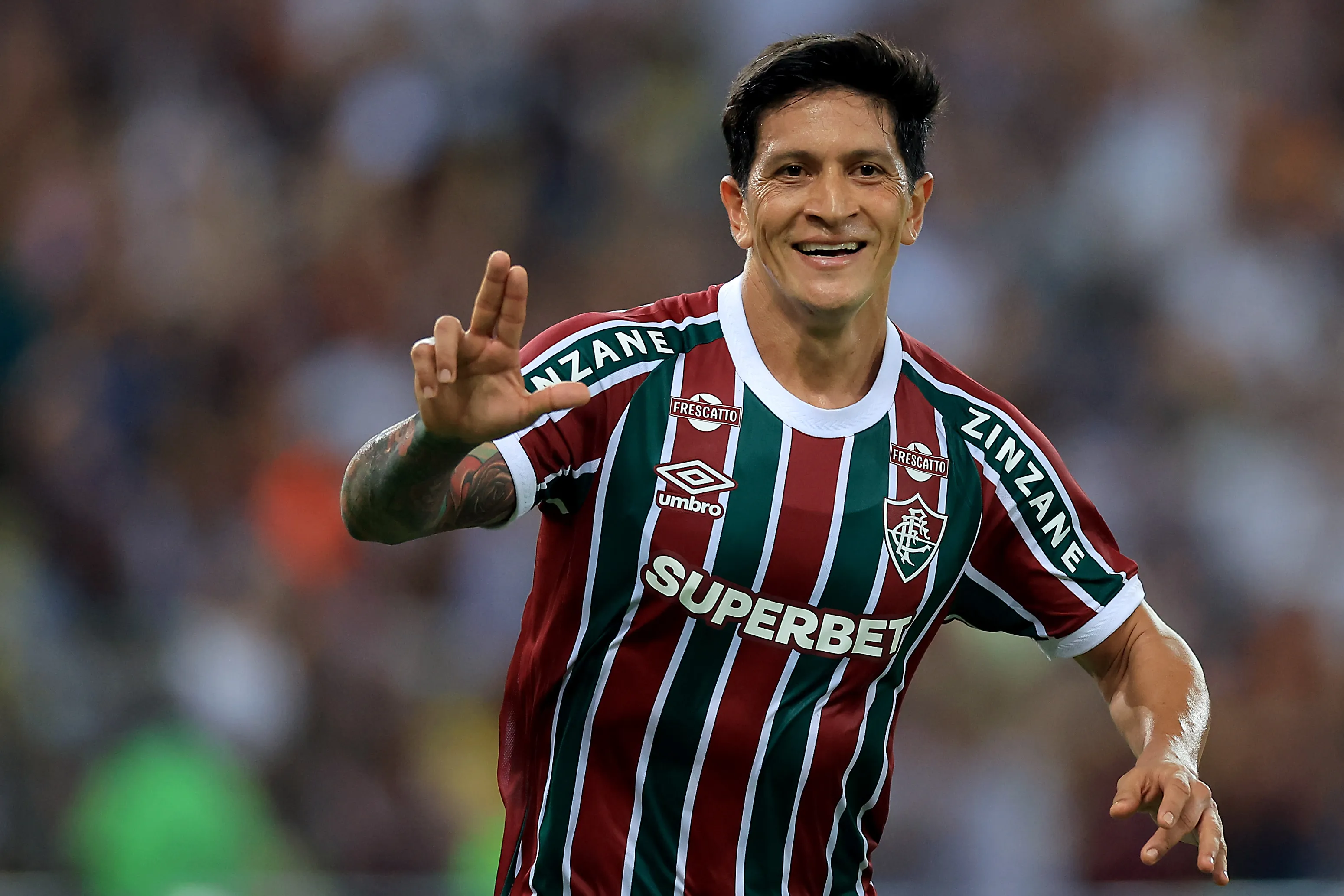 Germán Cano. Foto: Buda Mendes/Getty Images