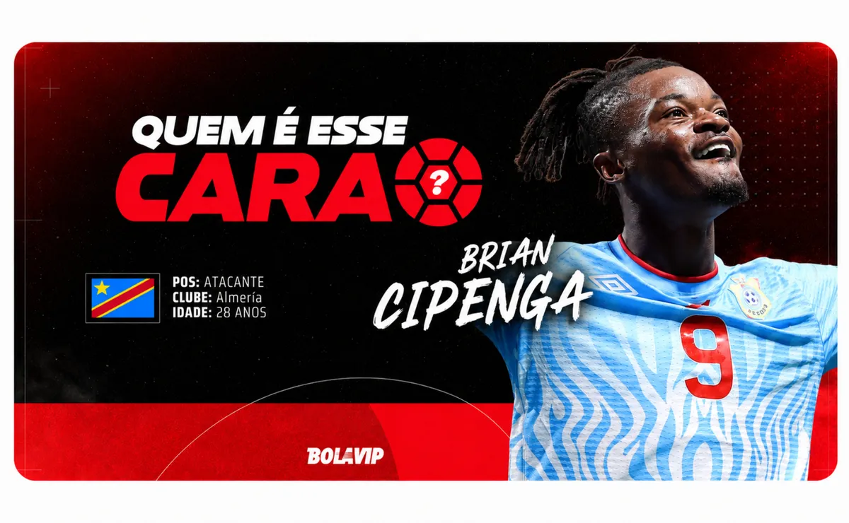 Quem é esse cara? Brian Cipenga vira destaque da RD Congo na Copa do Mundo 2026