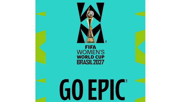 Slogan Copa 2027. Foto: @fifawomenswoldcup/Instagram