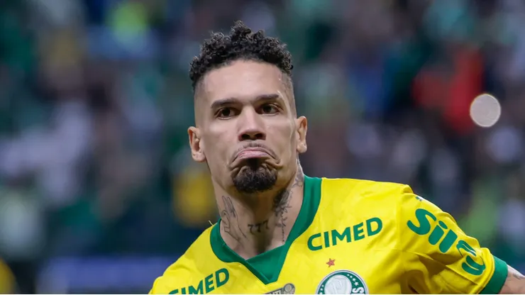 SP - SAO PAULO - 31/05/2026 - BRASILEIRO A 2026, PALMEIRAS X CHAPECOENSE - Paulinho jogador do Palmeiras comemora seu gol durante partida contra o Chapecoense no estadio Nubank Arena pelo campeonato Brasileiro A 2026. Foto: Marcello Zambrana/AGIF