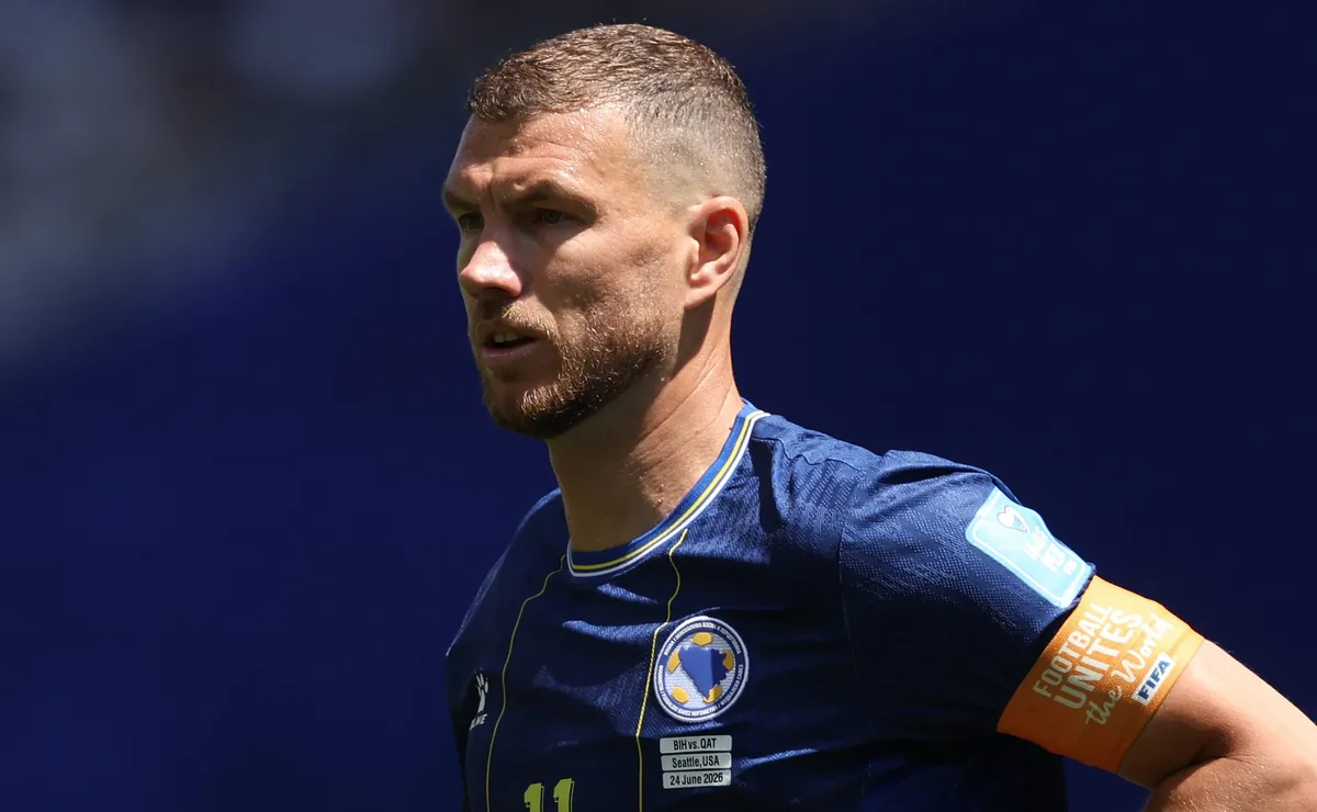 Provável escalação: Dzeko figura como a principal esperança da Bósnia contra os Estados Unidos nos 16 avos