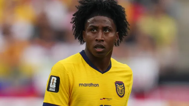 Preciado disputou a Copa do Mundo pelo Equador. Foto: Thor Wegner/IMAGO/DeFodi Images
