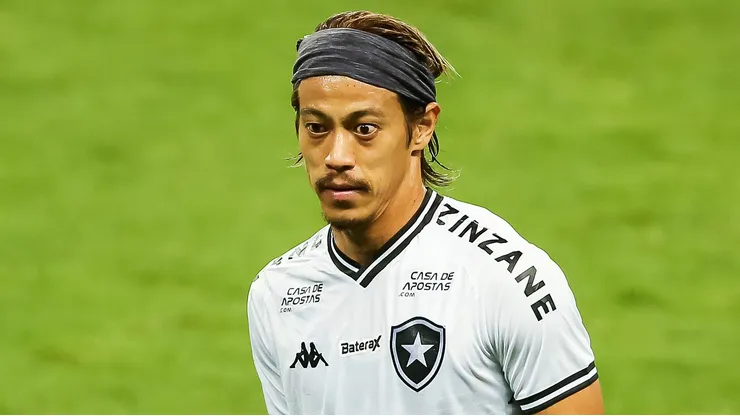 Keisuke Honda durante a sua passagem pelo Botafogo em 2020