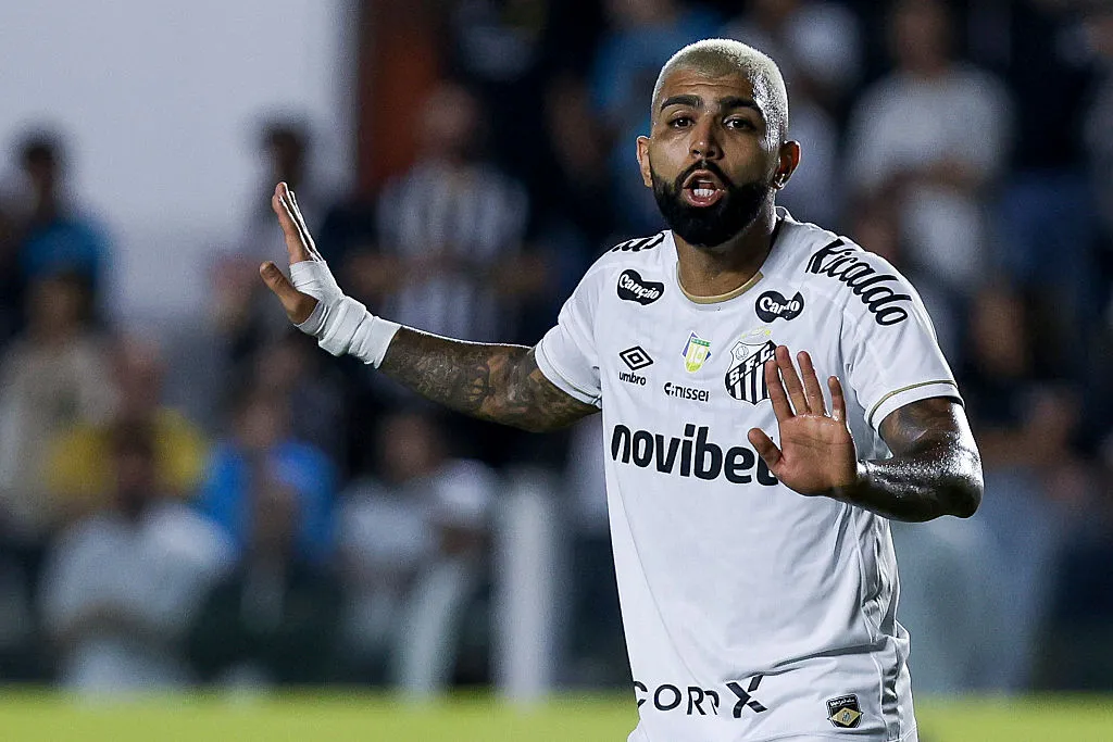 Gabriel Barbosa. Foto: Ricardo Moreira/Getty Images
