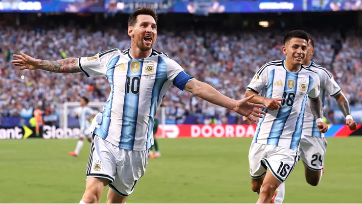 Seleção da Argentina. (Photo by Charlotte Wilson/Getty Images)