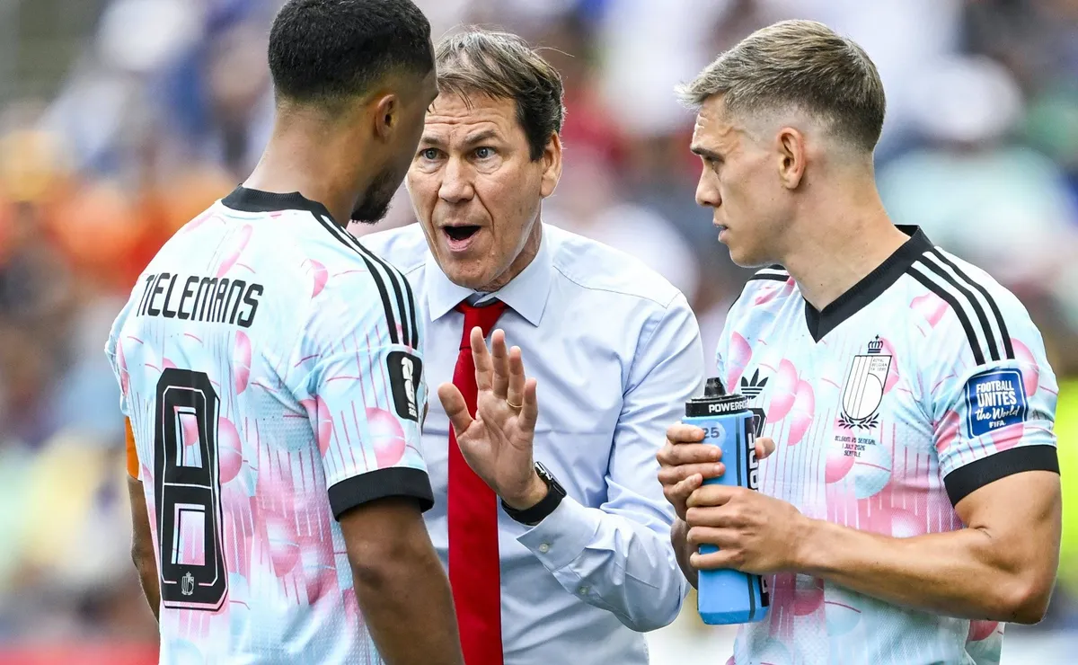 Rudi Garcia explica discussão entre Trossard e Tielemans na Bélgica: “Eles têm o direito”