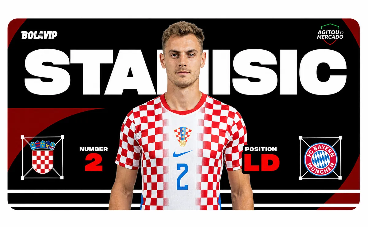 Agitou o Mercado – Josip Stanisic mostrou eficiência para a Croácia na Copa do Mundo