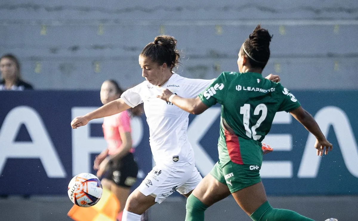 Palmeiras vence Santos fora de casa e assume a liderança do Paulistão Feminino Sub-20