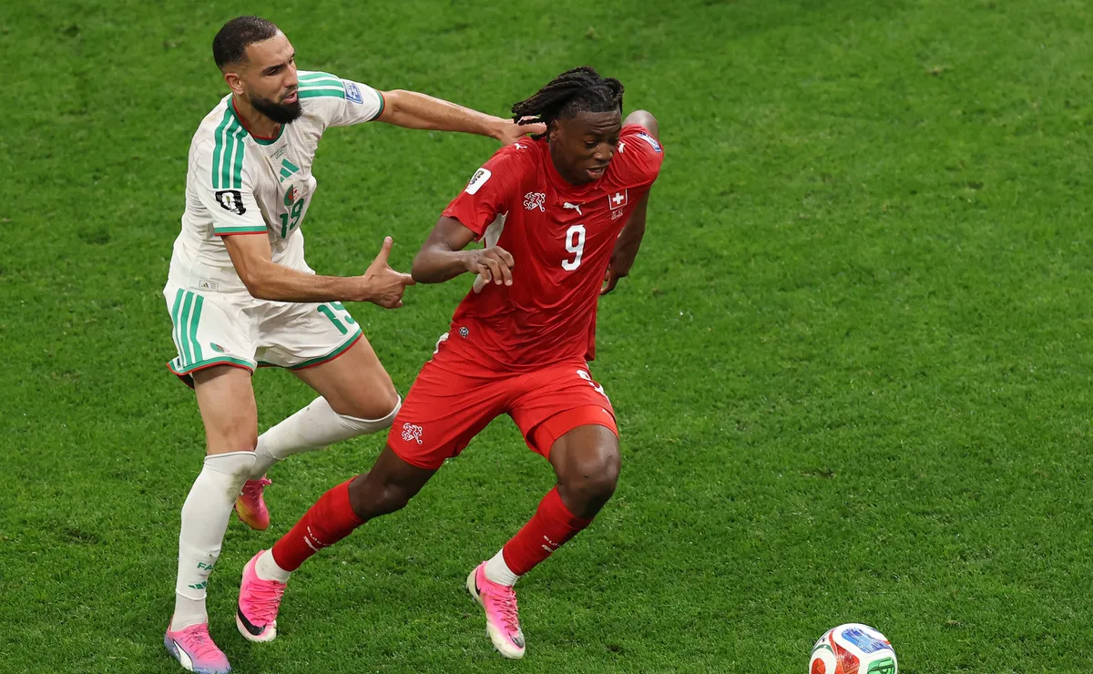 Promessa Johan Manzambi é o grande destaque da vitória da Suiça diante da Argélia pela Copa do Mundo