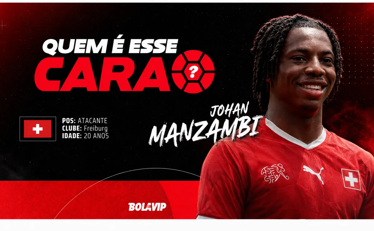 Quem é Johan Manzambi? Joia suíça encanta a Copa e atrai gigantes da Europa