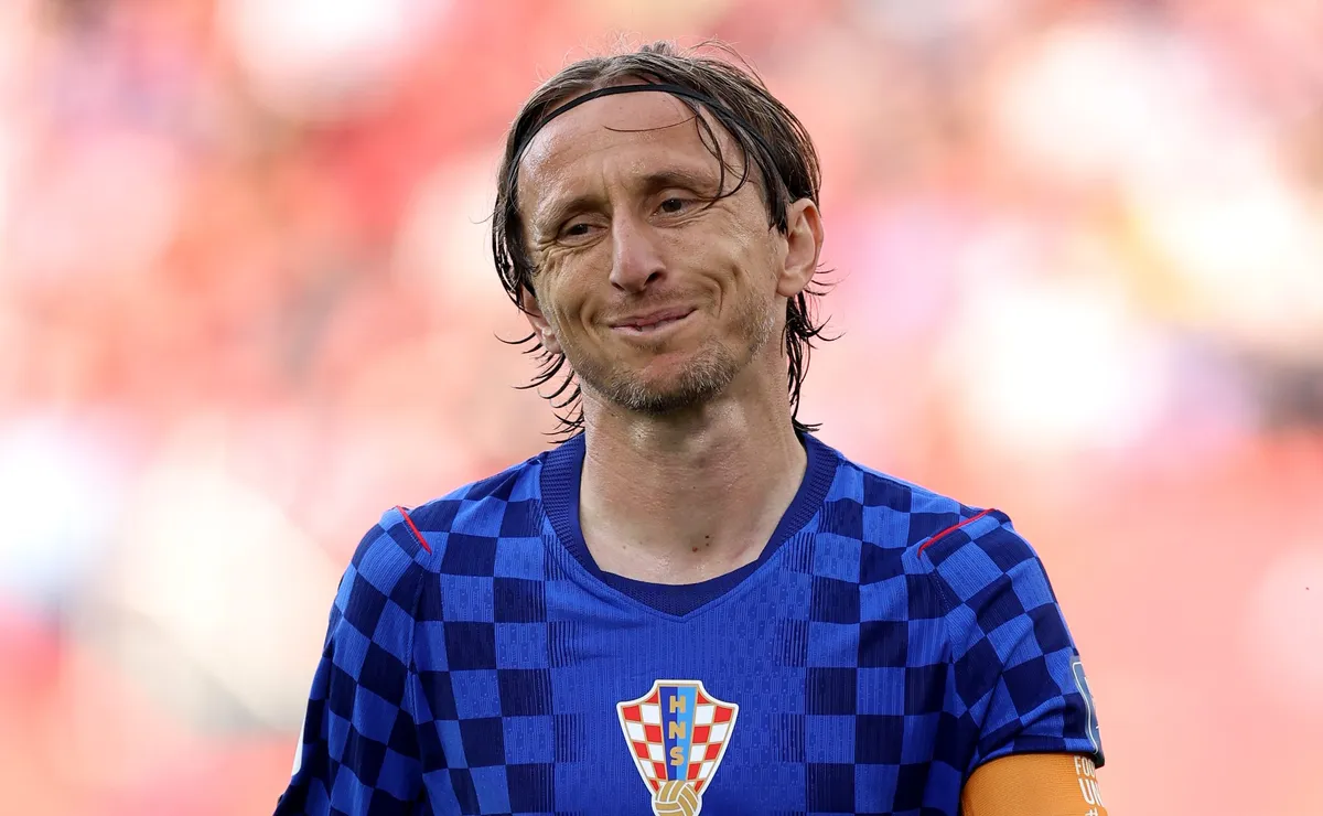 Modric reclama da arbitragem em Portugal x Croácia e demonstra grande insatisfação: “Não está claro”